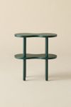 Ezra Wavy Wood Side Table