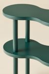 Ezra Wavy Wood Side Table