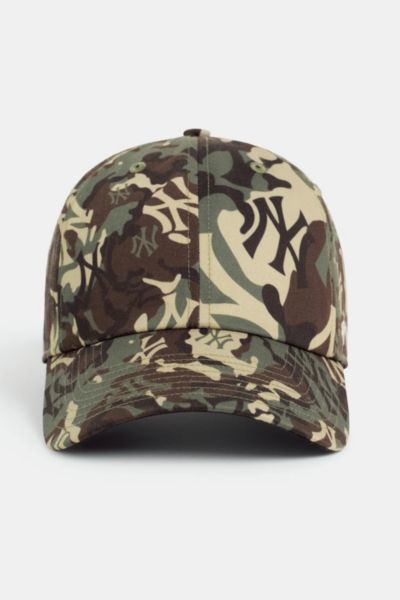Madhappy MLB New York Yankees Camo '47 Clean Up Hat