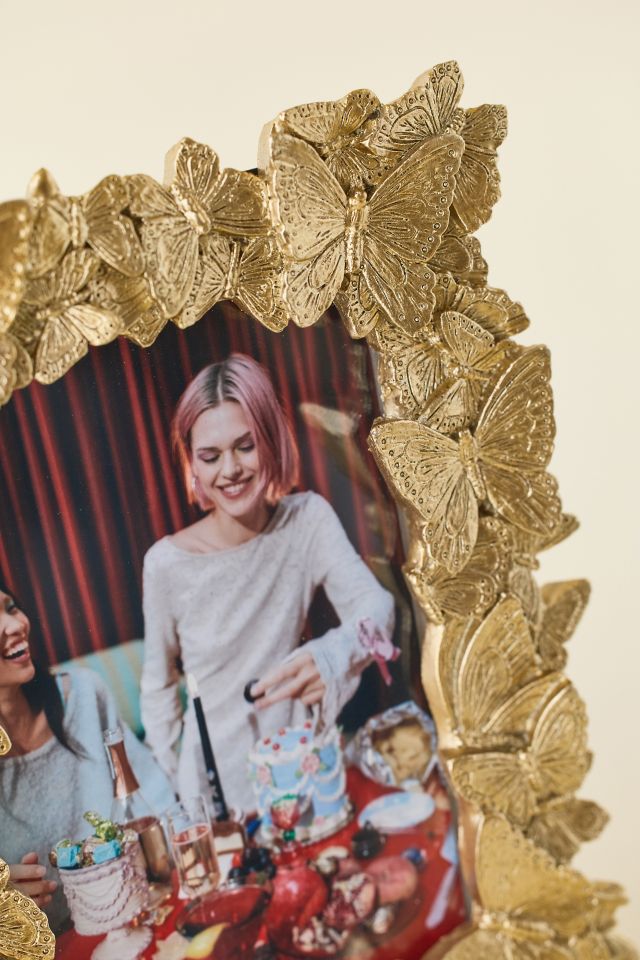 Cadre photo Butterfly Clutter 4 po x 6 po #1
