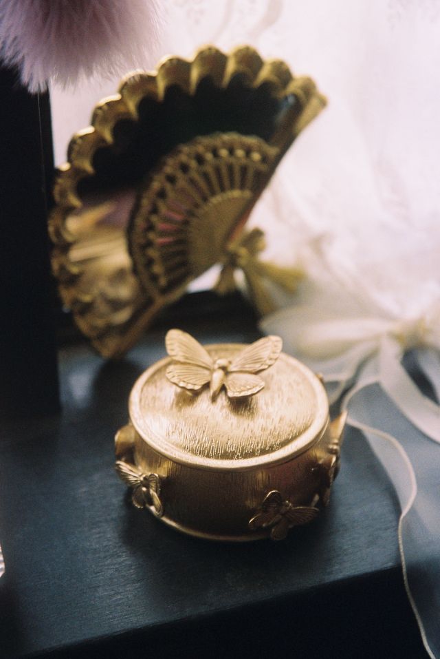 Butterfly Resin Trinket Box #1