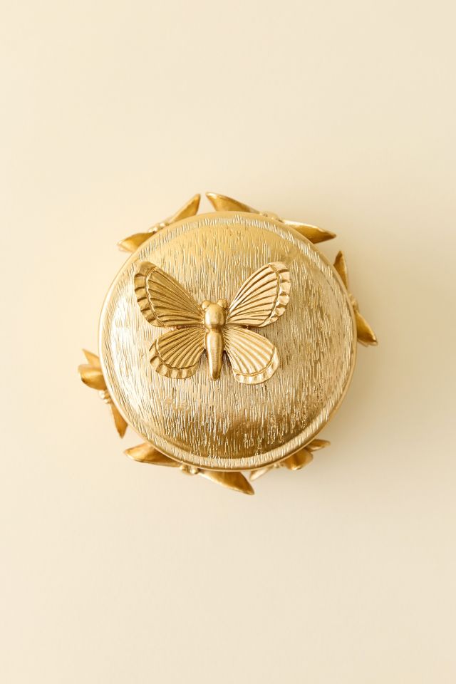 Butterfly Resin Trinket Box #3