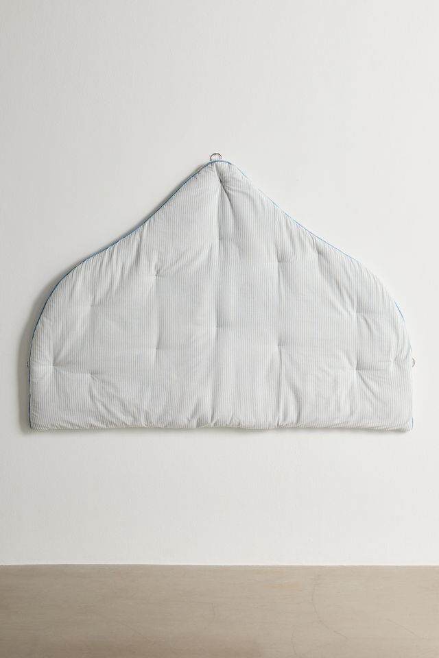 Teardrop Fabric Floating Headboard #1