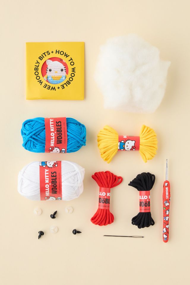The Woobles Sanrio Hello Kitty Crochet Kit #1