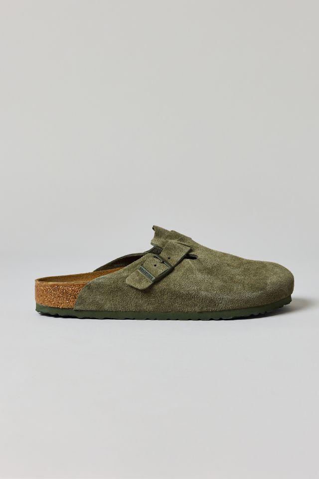 Birkenstock Men's Boston Suede Clog #1