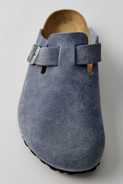 Birkenstock Men's Boston Suede Clogs