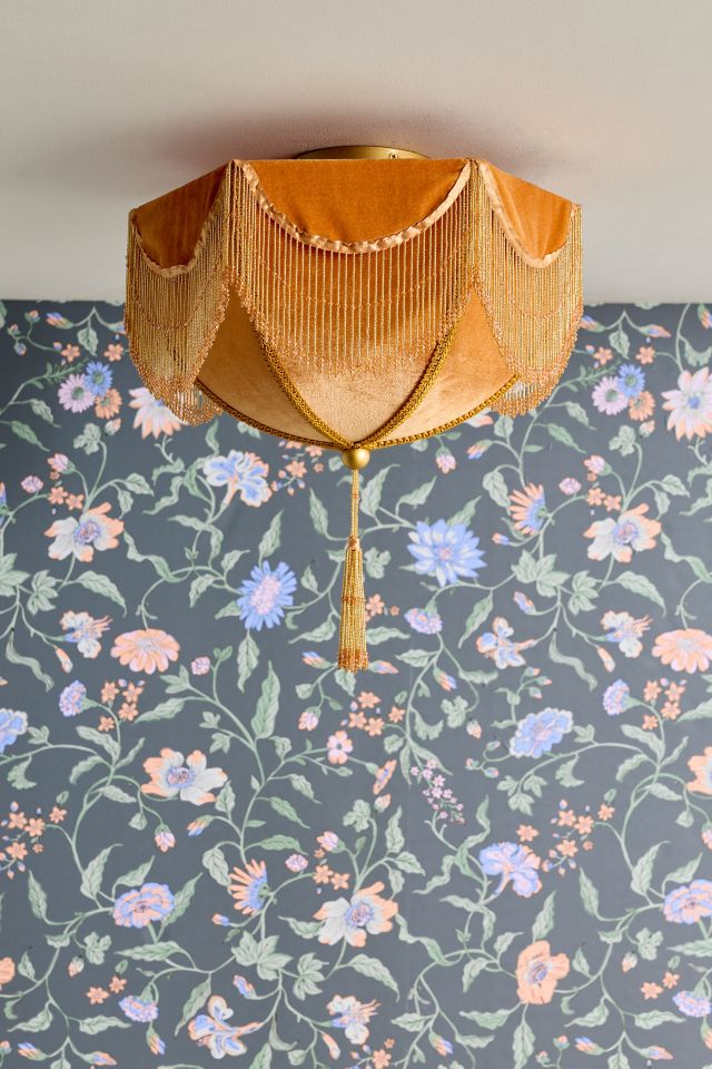 Modern Love Tassel-Fringed Flush Mount Light #1