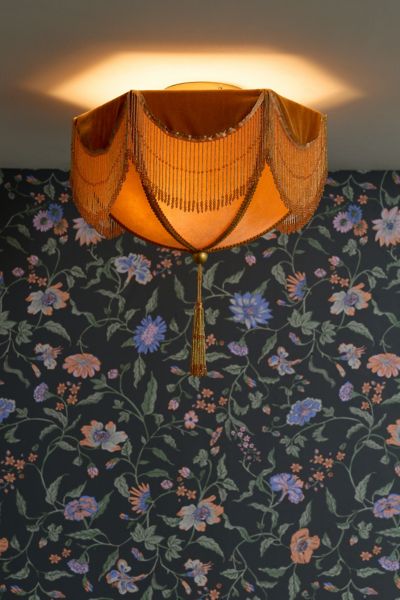 Modern Love Tassel-Fringed Flush Mount Light