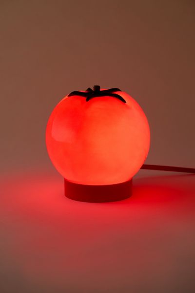 Urban Outfitters Mini Tomato Table Lamp In Red At