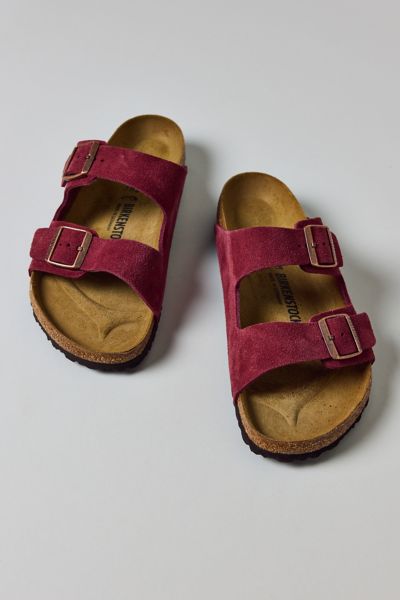 Sandales en suède Birkenstock Arizona pour hommes