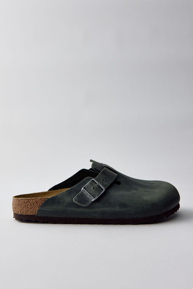 Birkenstock Men's Boston Oiled Leather Clogs #3