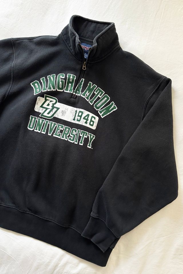Men's college sweatshirt (size L) unclear white type Vintage Second Hand