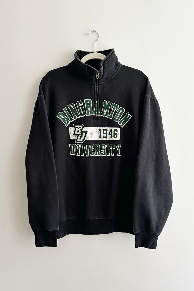 Vintage Collegiate Half Zip Sweatshirt Vintage Collegiate Half Zip Sweatshirt