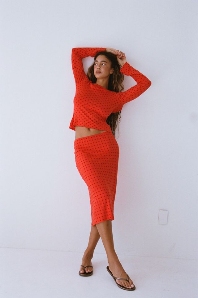 RAT BOI Midi Slip Skirt #2