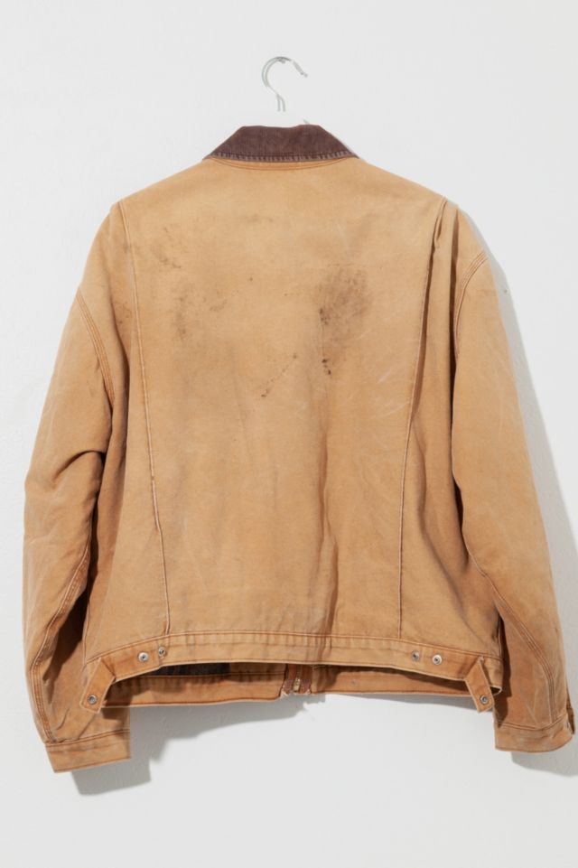 Vintage Y2K Distressed Dickies Brown Canvas Work Jacket #2