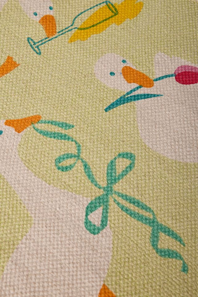 Cheeky Goose Printed Rug #1