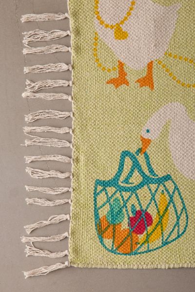 Cheeky Goose Printed Rug
