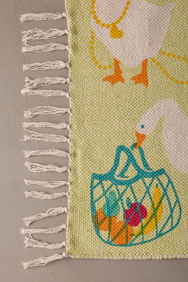Cheeky Goose Printed Rug #2