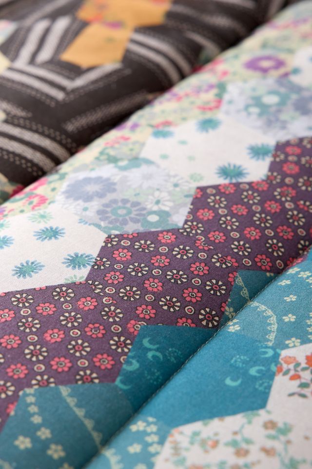 Starry Patched Reversible Quilt #2
