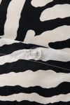 Darcie Zebra Patterned Core Duvet Set