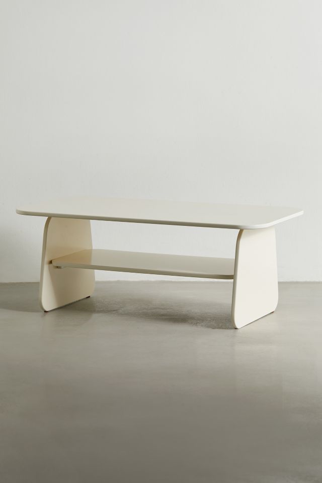 Silas Retro-Mod Wood Coffee Table #2