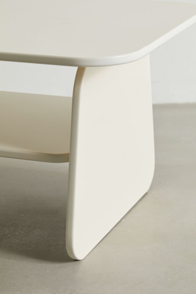 Silas Retro-Mod Wood Coffee Table #4