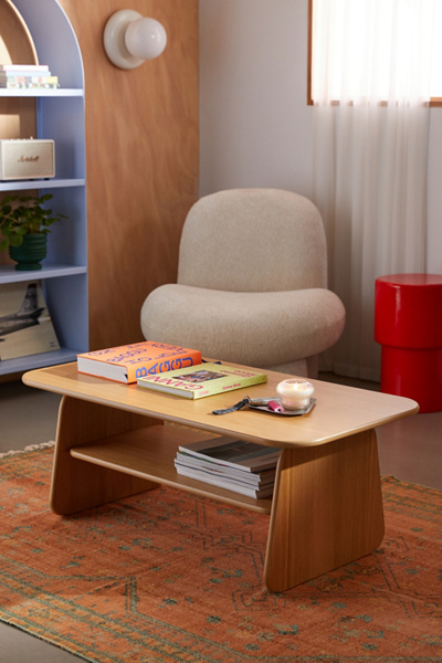 Silas Wood Coffee Table