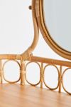 Caroline Rattan Mirror Vanity