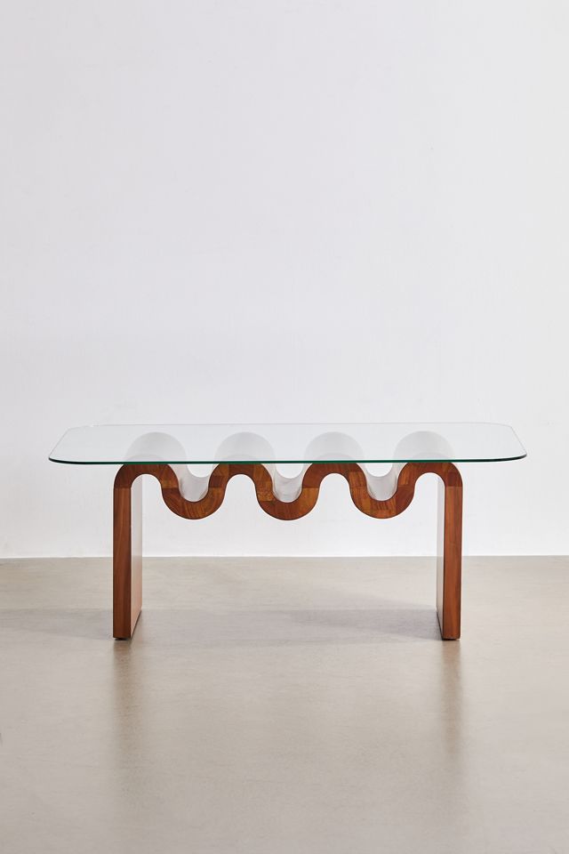 Aria Statement Wavy Coffee Table