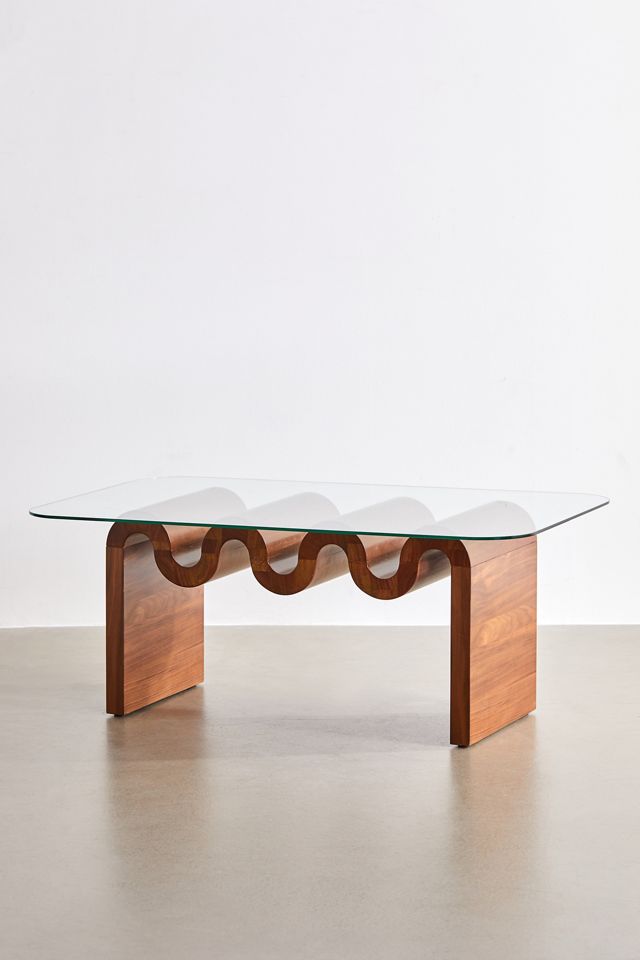 Aria Statement Wavy Coffee Table