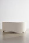 Aria Upholstered Curved Sofa