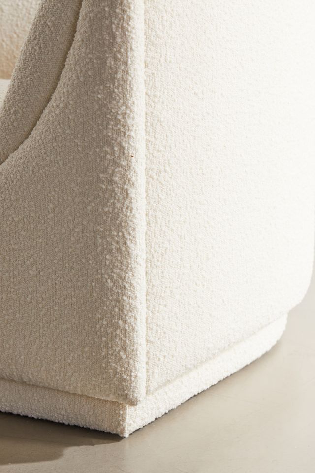 Aria Upholstered Curved Sofa #5