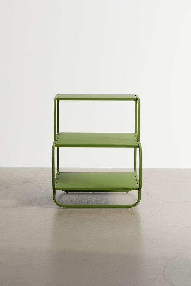 Alana 3-Tier Metal Side Table/Nightstand