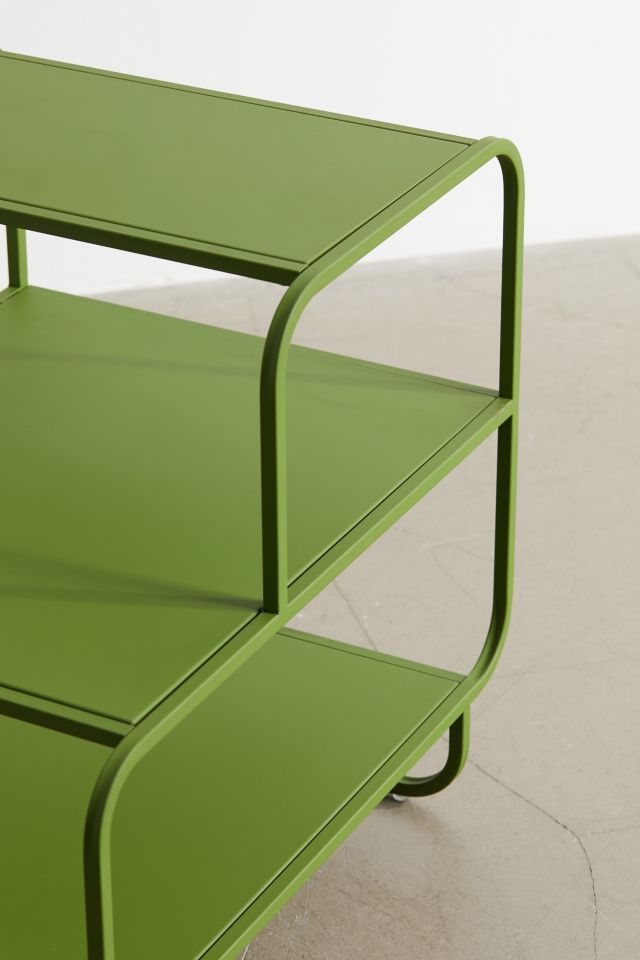 Alana 3-Tier Metal Side Table/Nightstand