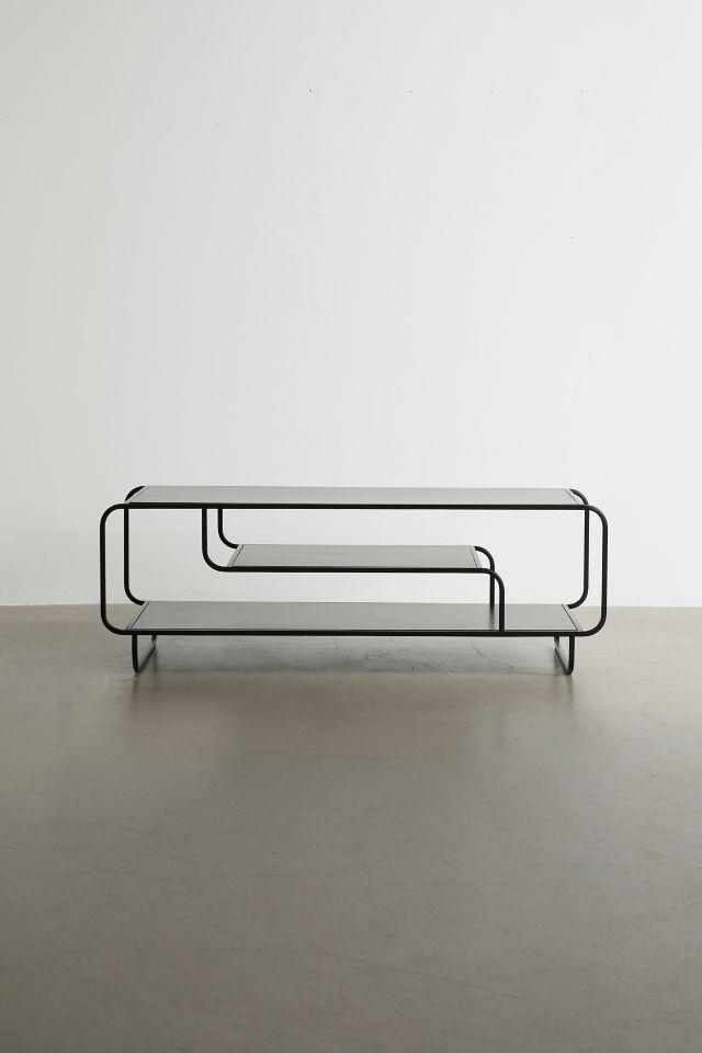 Alana Metal 3-Tiered Coffee Table #1