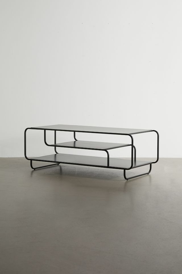 Alana Metal 3-Tiered Coffee Table #2