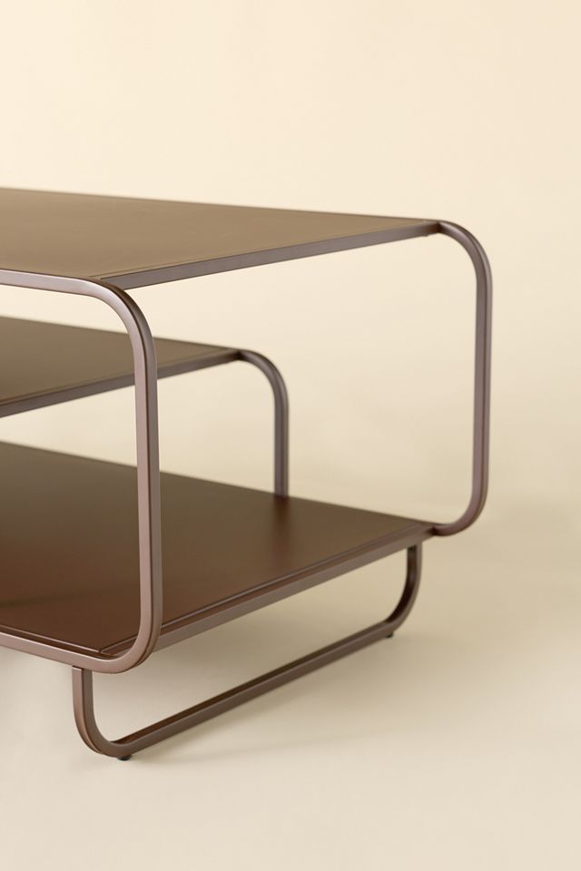 Alana Metal 3-Tiered Coffee Table #3