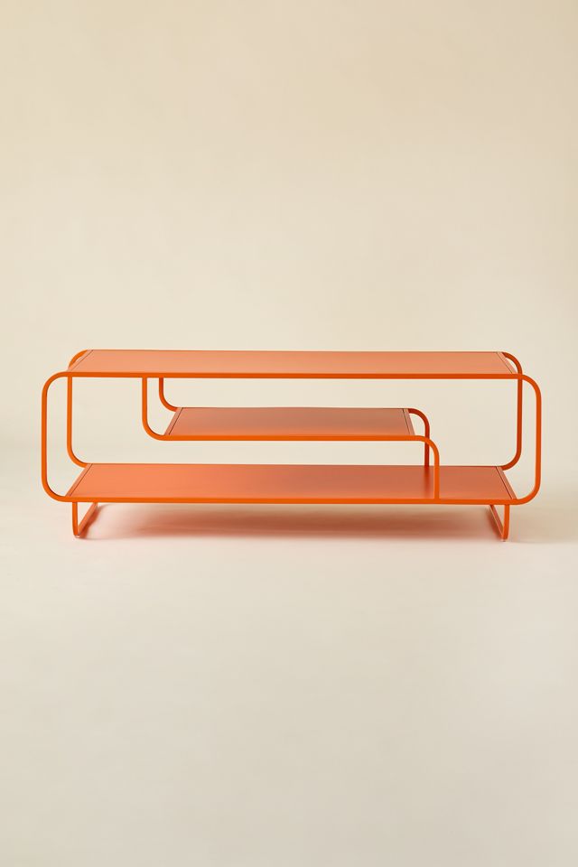 Alana Metal 3-Tiered Coffee Table #1