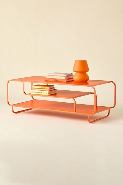 Alana Metal 3-Tiered Coffee Table