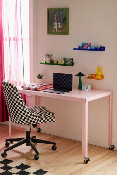 Ryan Rolling Metal Desk