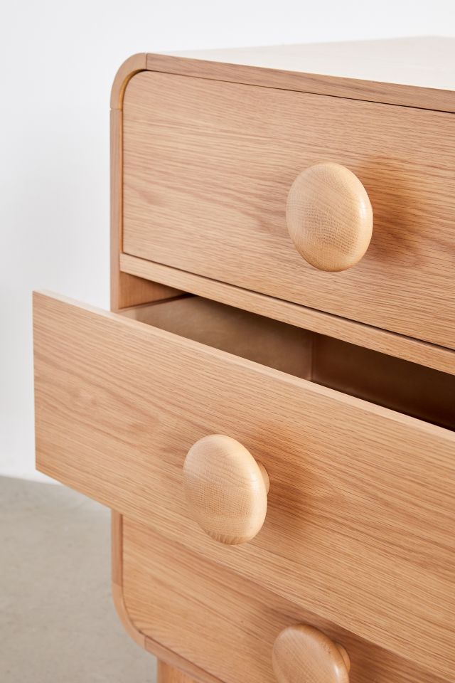 Tabitha 6-Drawer Wood Dresser #4