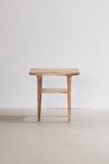 Wyatt 2-Tier Wood Nightstand/Side Table