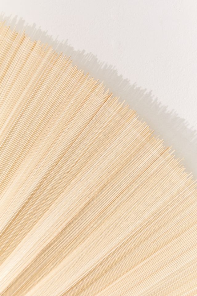 Palmera Fan Floating Headboard - Unique Bamboo Decor