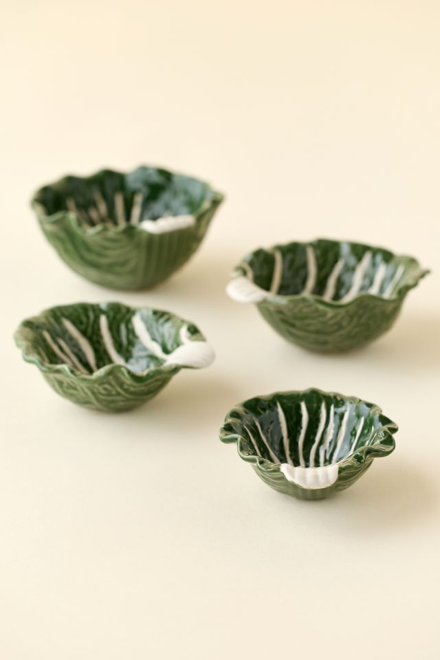 Cabbage Shaped Nesting Serving Bowl Set #2