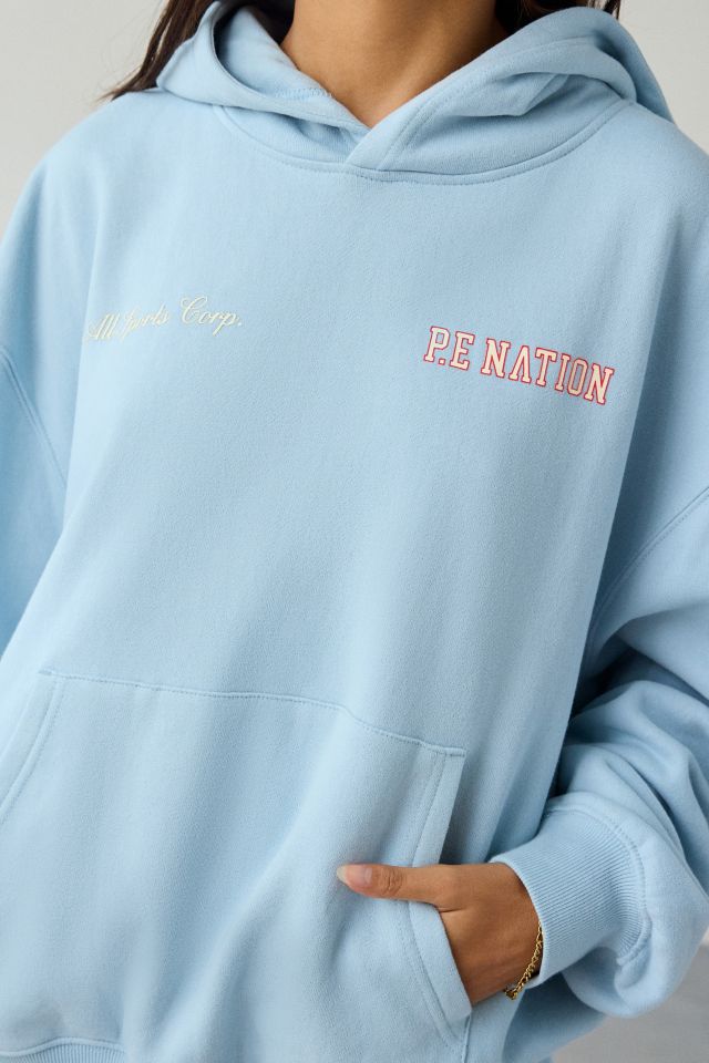 P.E Nation Surge Graphic Oversized Hoodie Sweatshirt #1