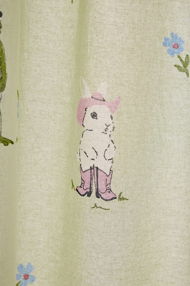 Party Animals Patterned Shower Curtain #1