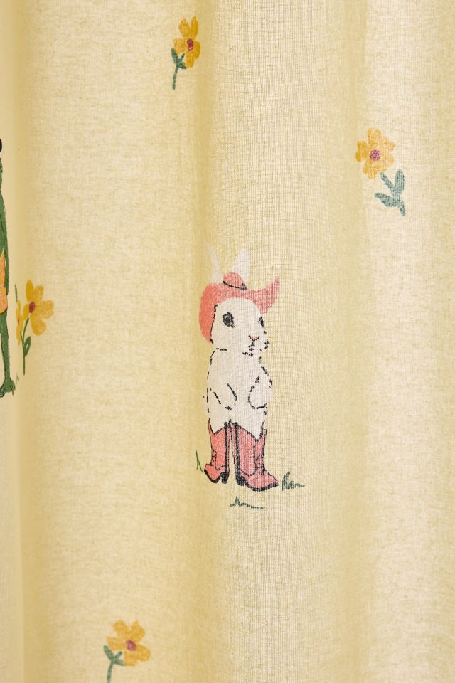 Party Animals Patterned Shower Curtain #1