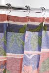 Aria Folk Floral Patterned Shower Curtain
