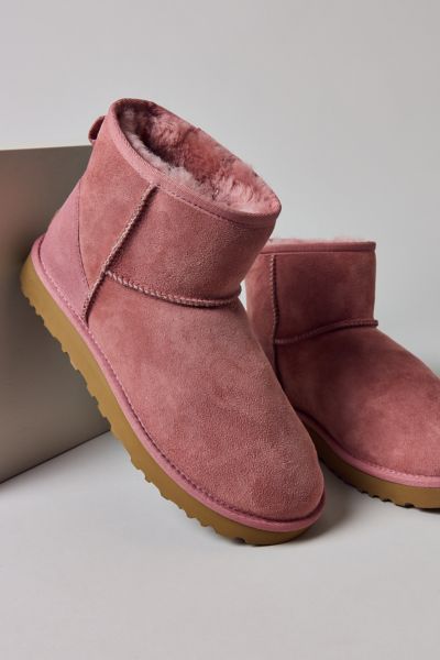 Ugg Women's Classic Mini Ii Boot In Pink Dawn, Women's At Urban Outfitters In Pink