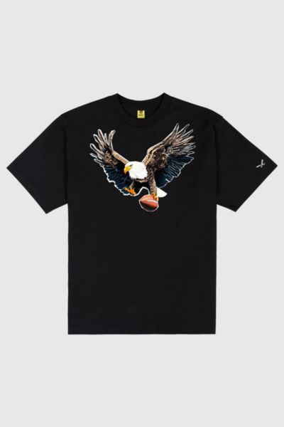 Golf Wang Eagles Cutout Graphic T-shirt Top In Black, Men's At Urban Outfitters In Black